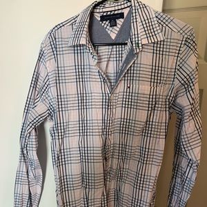 Tommy Hilfiger plaid dress shirt